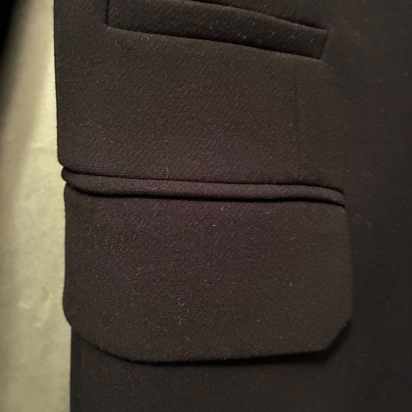 NWOT Helmut Lang Classic Black Blazer Jacket Size 0 Never Worn Button Replaced - Picture 5 of 16